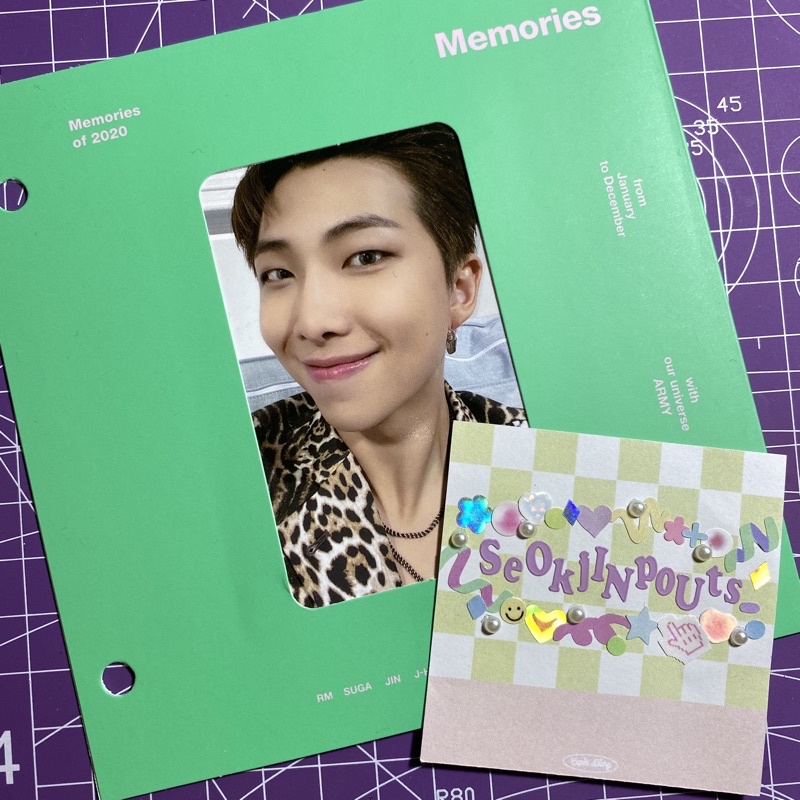WTT // Want to Trade BTS Official Photocard PC Memories 2020 memo20 memo Bluray blu ray Namjoon RM t