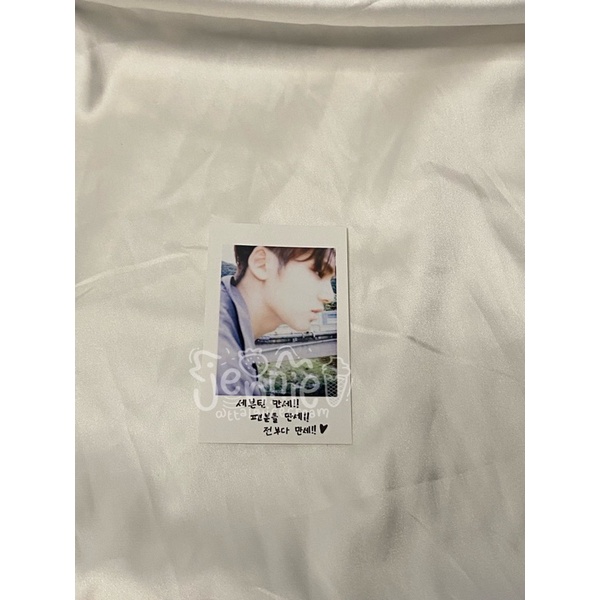 [BOOKED] photocard seventeen boys be boysbe mingyu