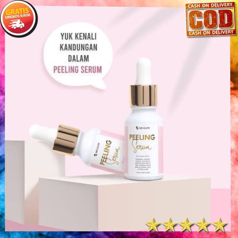 [COD / Bayar Ditempat] Peeling serum msglow / peeling serum ms glow / MS GLOW PEELING SERUM MS GLOW