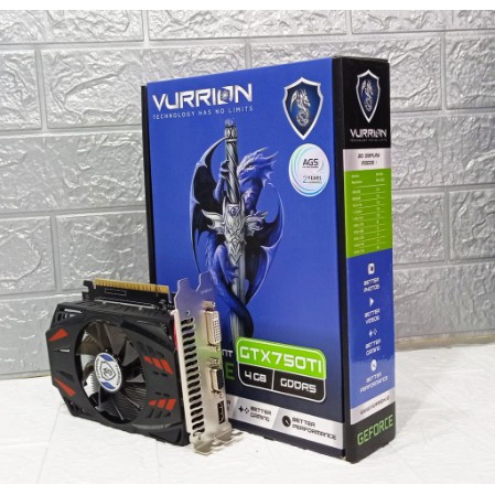 VGA Gaming VURRION GTX 750 TI 4GB DDR5 128Bit GAMING VGA ORI