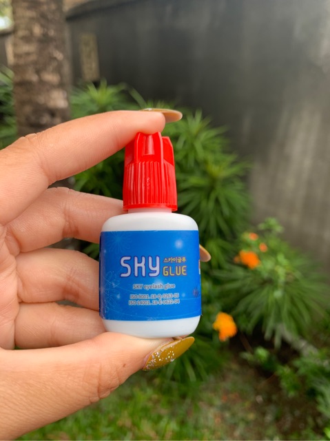 SKY GLUE S+ Red Cap/ Sky tutup merah 5ml ORIGINAL KOREA Lem Eyelash Extension