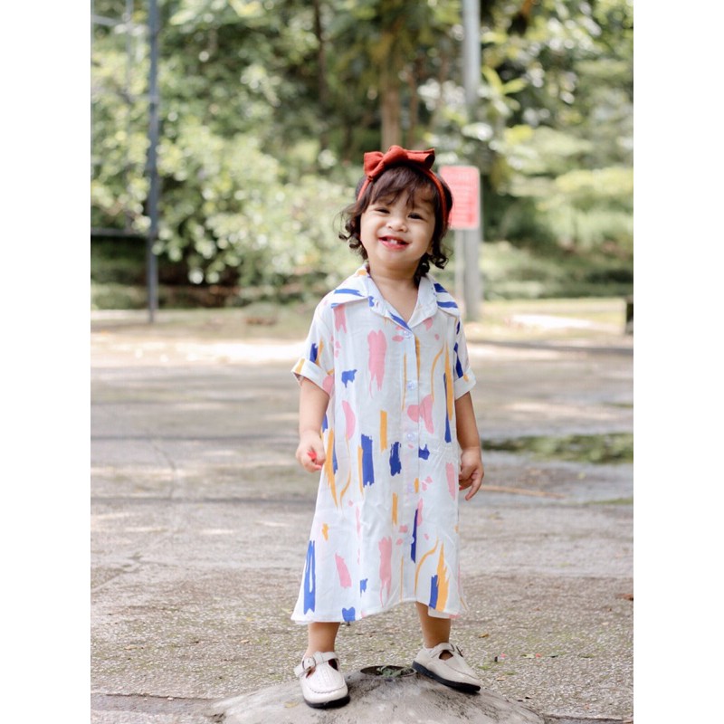 AMYGO DRESS - PAINT