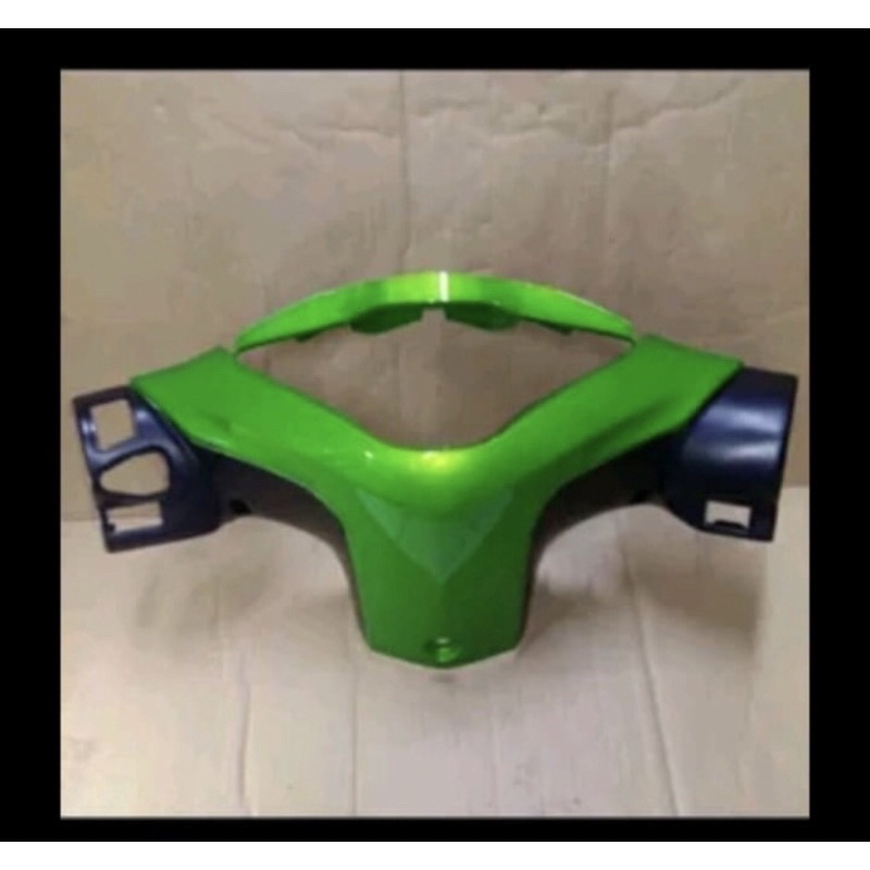 Batok belakang Rear handle cover supra x 125 helm in hijau