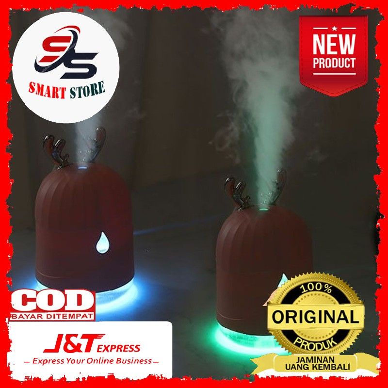 PENYEJUK RUANGAN ALAMI Mini Diffuser USB Rusa