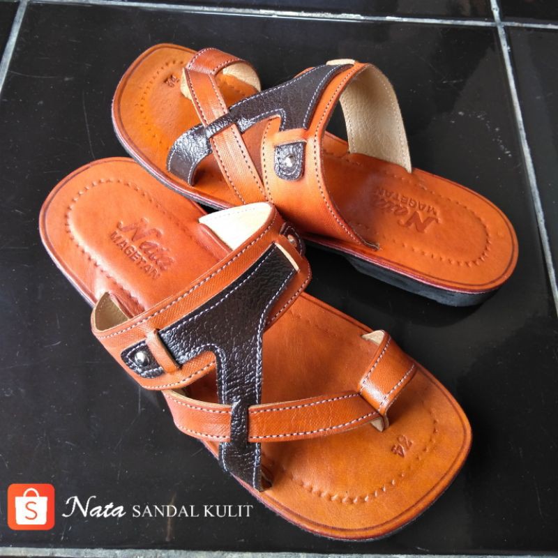 Sandal Kulit Anak Laki-laki  -  Nata Magetan