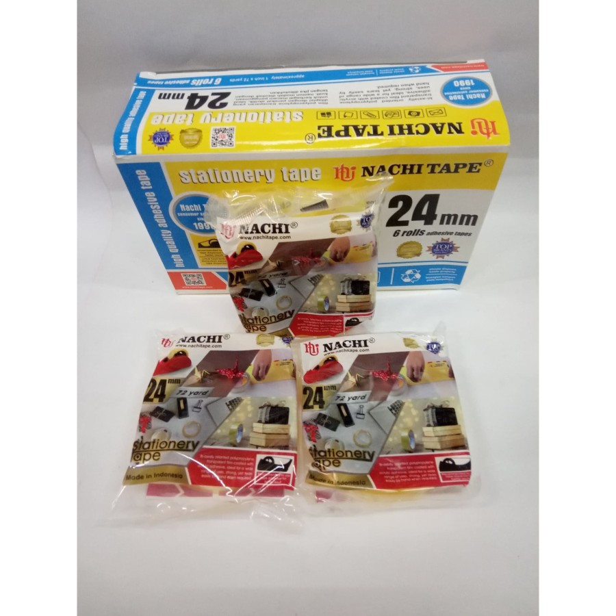 

Nachi Tape 24mm ( 1 Box isi 6 Pcs )