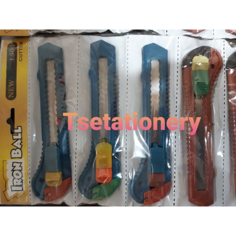 

PROMO 12 PCS - CUTTER - PISAU KATER BESAR TEBAL RENCENG MURAH