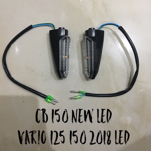 Lampu sein sen riting HONDA Vario 125 150 led CBR 150 R CB150 R ADV Sepasang kanan kiri ORIGINAL MITSUBA LOSPEK