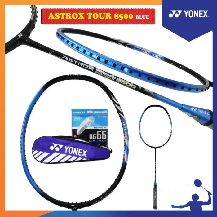 TERBARU NEW YONEX ASTROX TOUR 8500 AX8500 AX 8500 RAKET BADMINTON ORIGINAL - BLUE