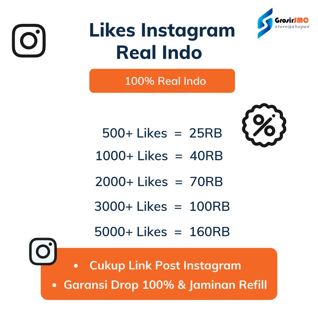Likes Instagram Real Indonesia Permanen dan Bergaransi