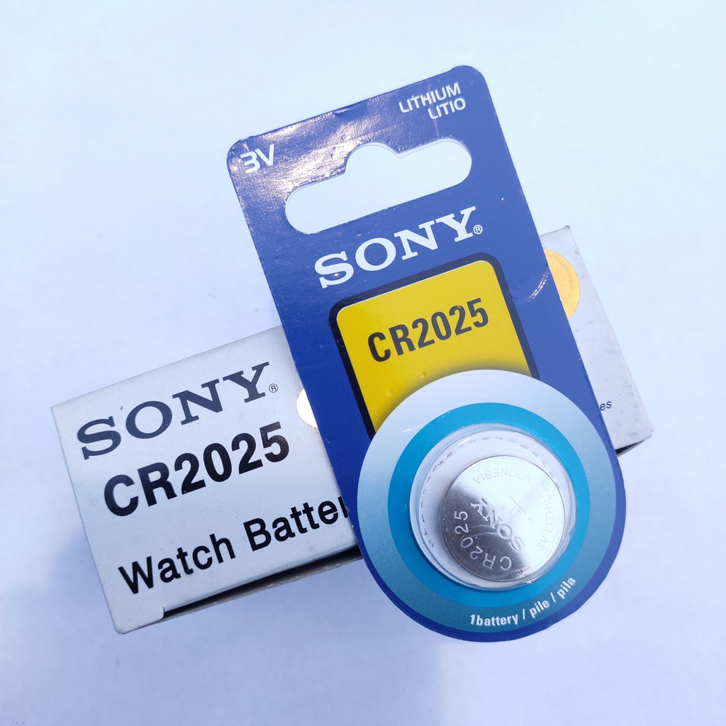 ORIGINAL BATTERY BATREI SONY CR 2025 SONY 2025 LITHIUM 3V.