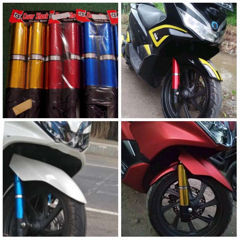 cover shock pcx cbs/abs depan belakang