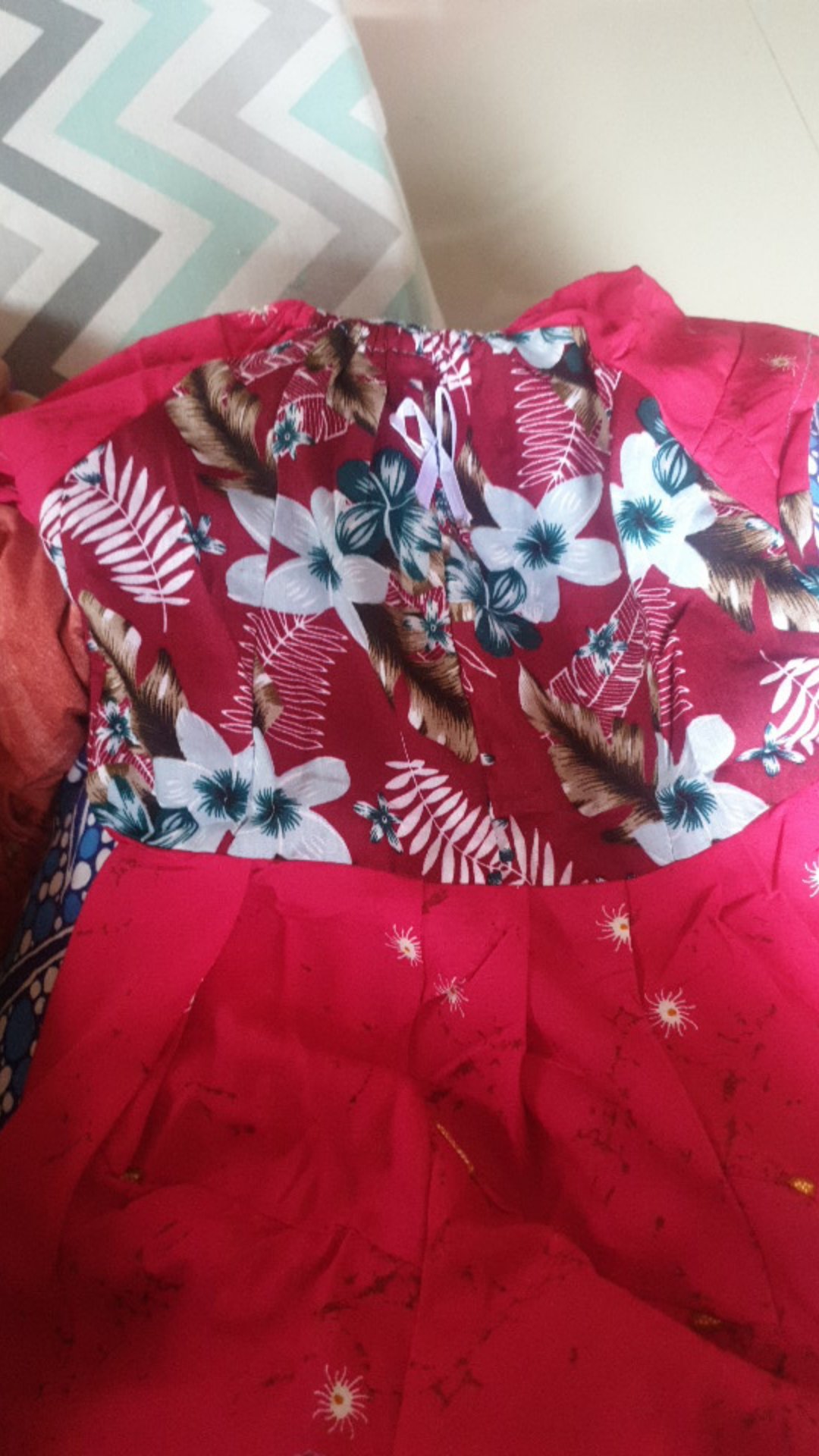 Daster Batik Anak Lengan Pendek,baju Batik Anak Grosir Murah Lucu