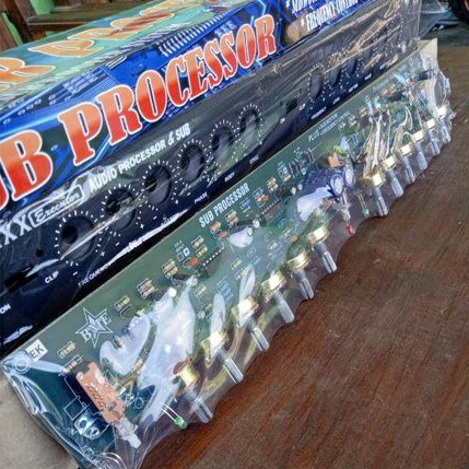 Box audio prosesor subwoofer plus kit
