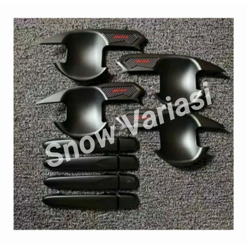 PAKET OUTER+COVER HANDLE HITAM XENIA 2019-2021