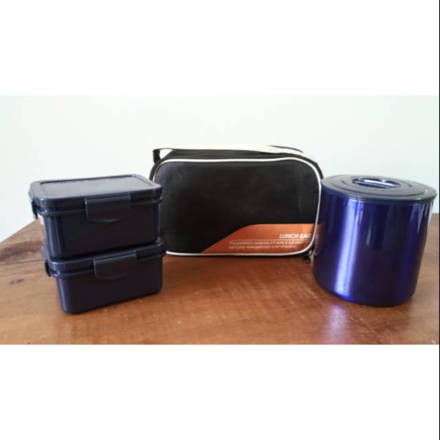 Yoshikawa lunch box Blue