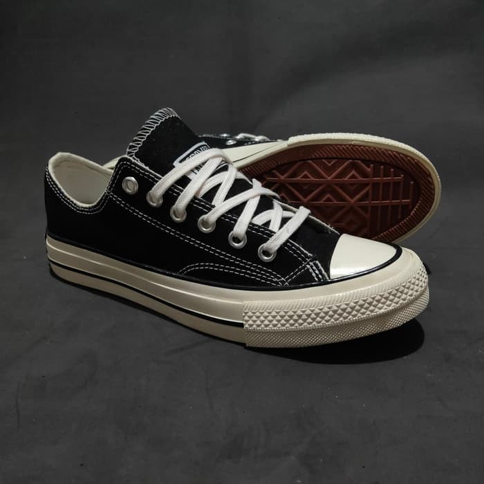 100% PREMIUM Sepatu Sneakers Converse AllStar 70s Glossy Low Pria Wanita +Box
