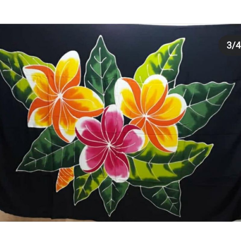 Kain Pantai Bali lukis rumbai /kain lukis rumbai/kain lukis bali