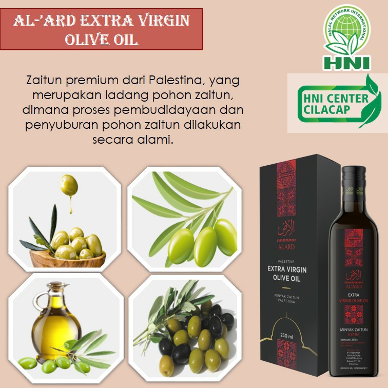 Al Ard Premium Extra Virgin Olive Oil 100ml 1 Ctn