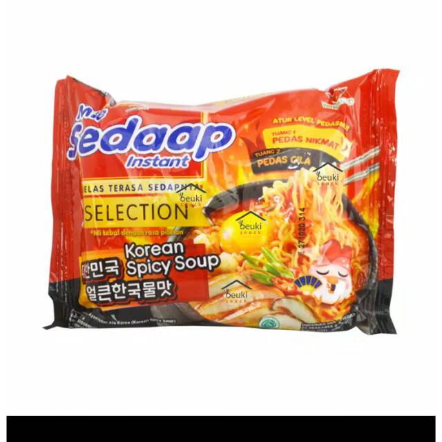 

ECERAN mie sedap kuah ala korea, korean spicy soup