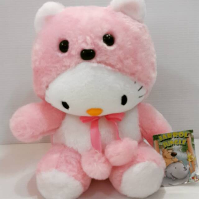 Boneka Hello Kitty Sanrio Kostum Bear M