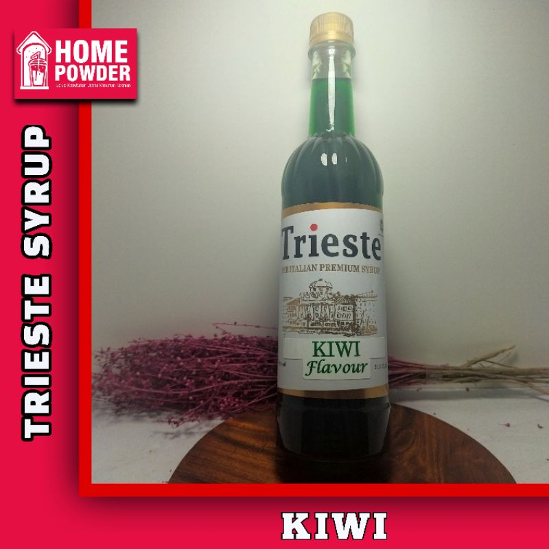 

Syrup Trieste Kiwi Flavour 650ml Sirup Premium Rasa Kiwi