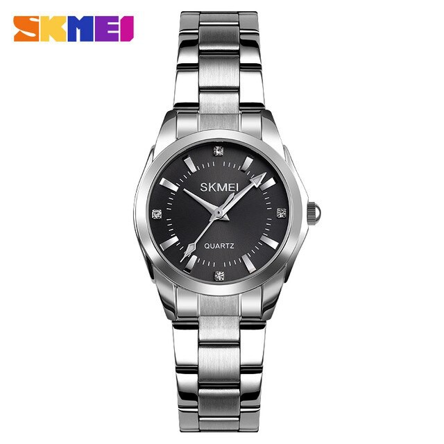 Jam Tangan Wanita / SKMEI 1620 Women Analog / Jam Tangan Stainless Steel / SKMEI