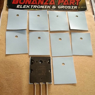 10x isolator karet transistor final toshiba dan mjl