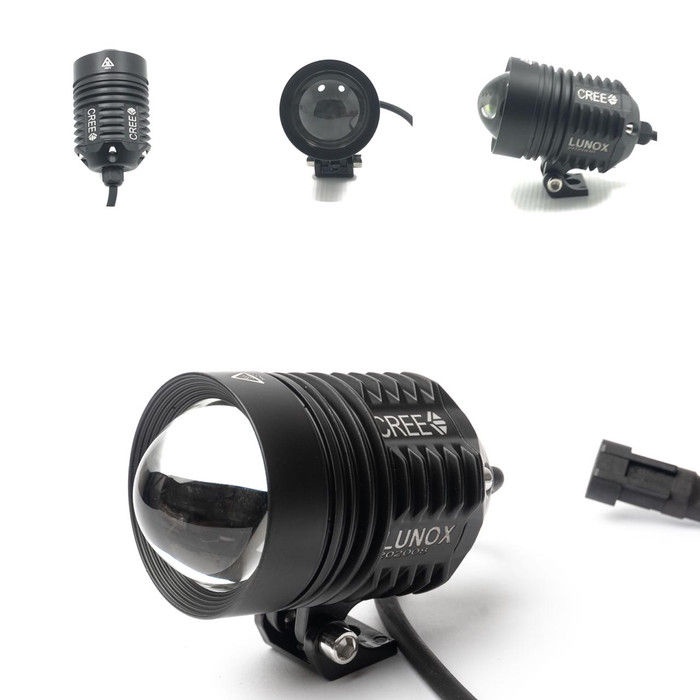 Lampu Tembak LED LUNOX KZ60 12 Volt 30 Watt / Super Terang / Waterproof / Anti Air / Anti Karat / Ca