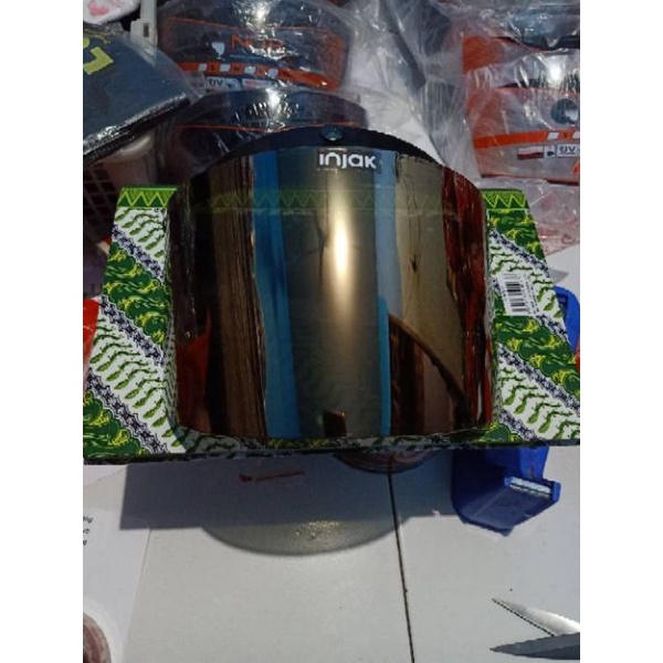 Kaca Flat helm Bogo /kaca datar helm bogo (bisa COD bayar di tempat)