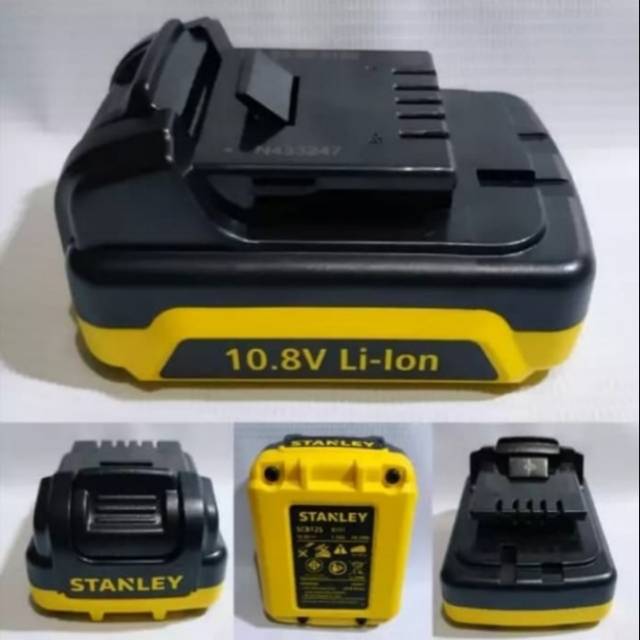 Battery 0.8V / 12V ( SCB12S-B1 ) Stanley Li-Ion Baterai 1.5Ah