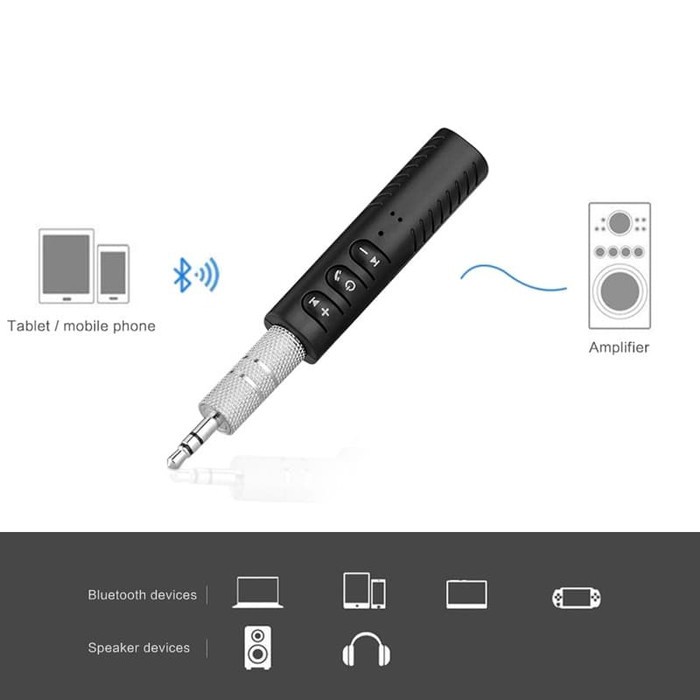 Bluetooth V4.1 Wireless Audio Receiver AUX 3.5mm with Camera Function