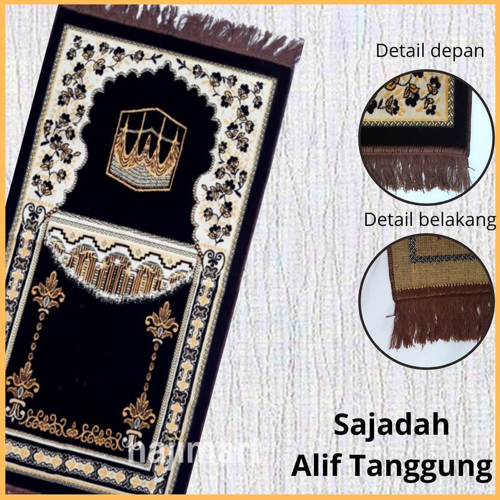 Sajadah Alif Tanggung /Sajadah Khohinoor Tanggung/ Sajadah Dewasa /  Sajadah Turkey