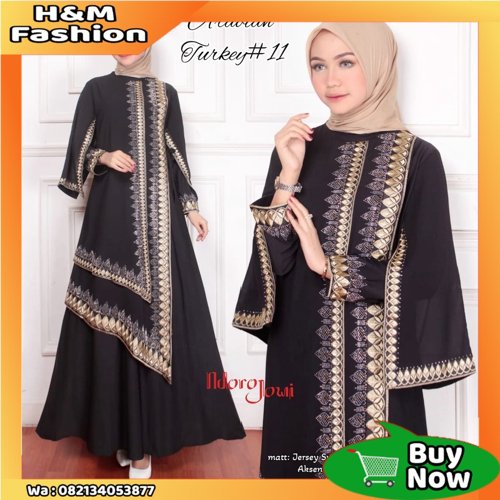 Baju Gamis Arabian Turkey#11