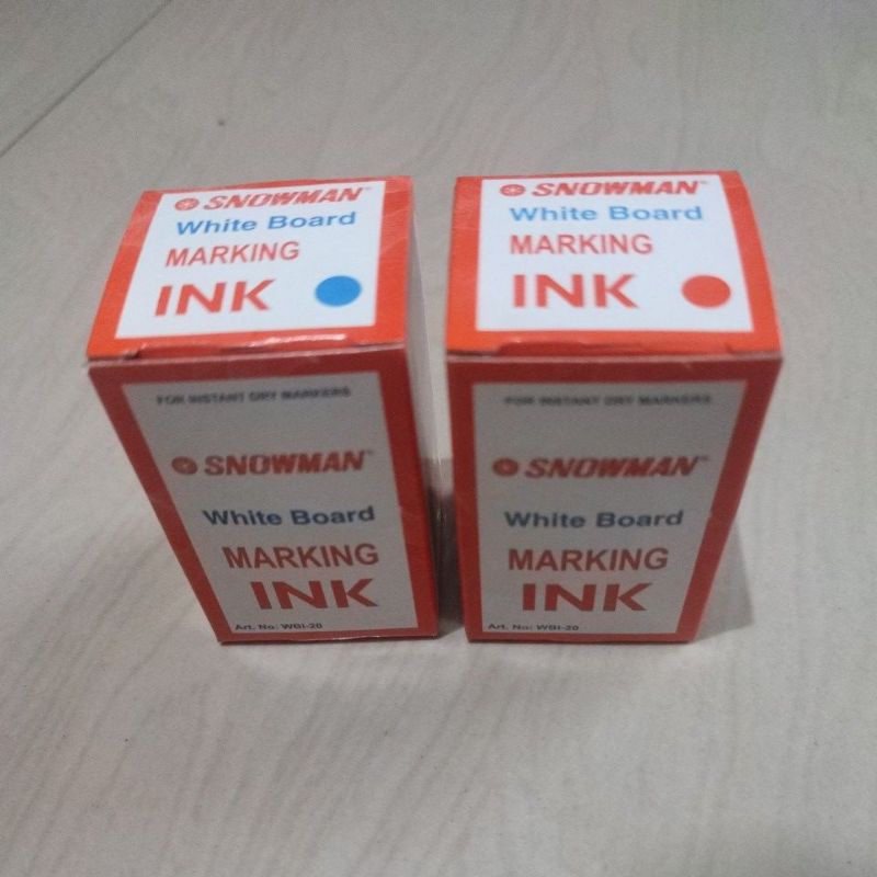 

❤MURAH & JAMINAN ORI❤ Per pcs - Refill Tinta Snowman White Board WBI-20