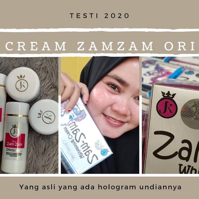 Cream zamzam