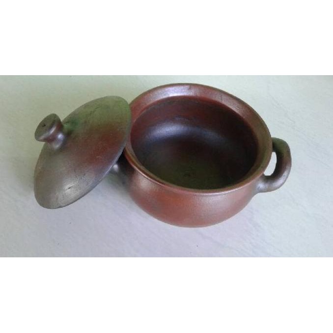 Ready oke] panci gerabah tanah liat buat masak atau rebus jamu