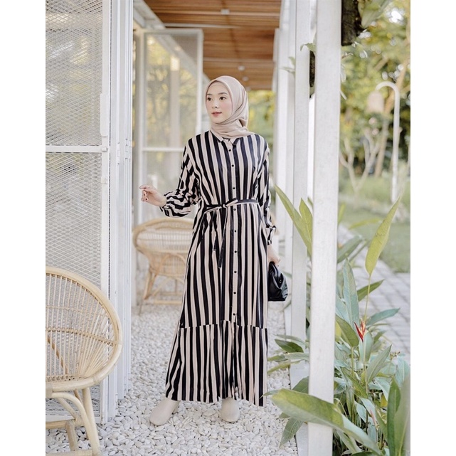 MIRLA MAXI DRESS / HOMEY DRESS RAYON / GAMIS RAYON BUSUI TERBARU