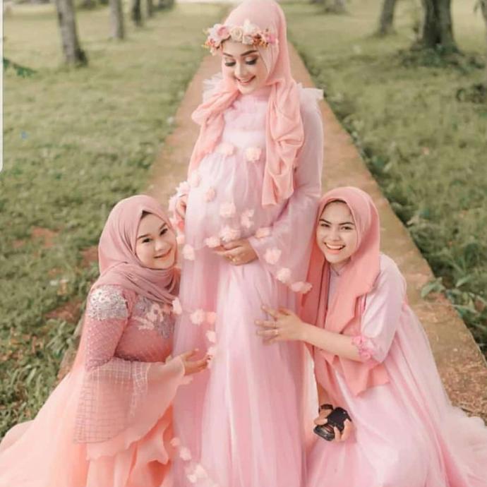 dress muslim ibu hamil