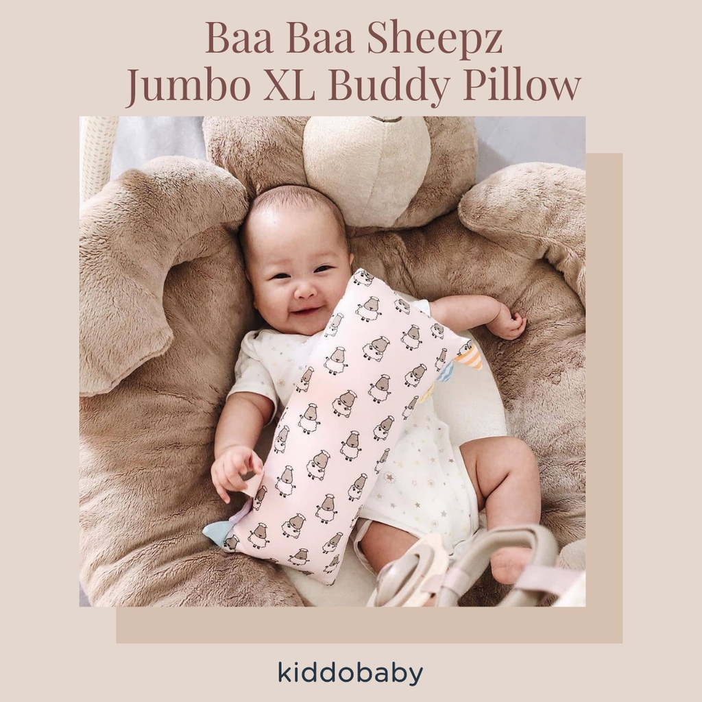 Baa Baa Sheepz Jumbo XL Buddy Pillow | Bantal Bayi