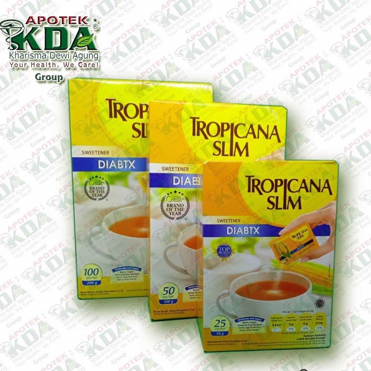 

TROPICANASLIM SWEETENER DIABTX ISI 50 SACHET