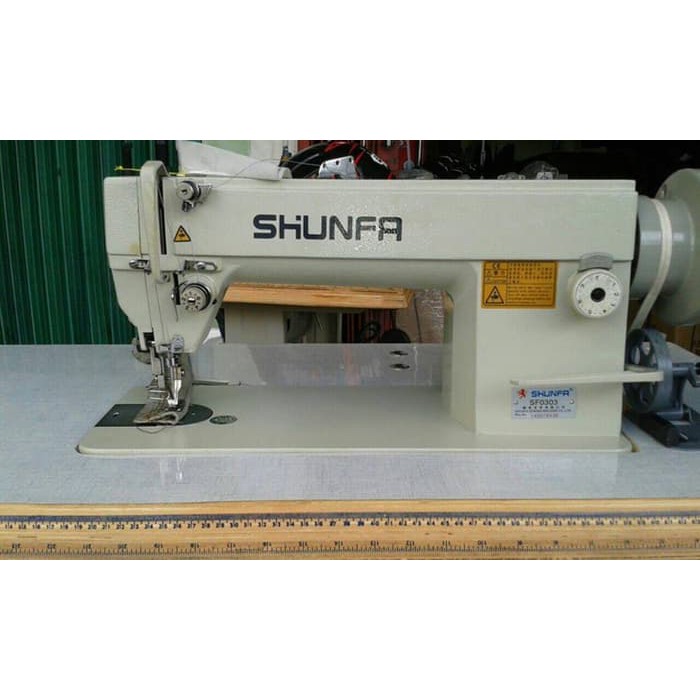 Shunfa SF 0303CX SF0303CX Mesin Jahit 1 Jarum Terpal Walking Foot