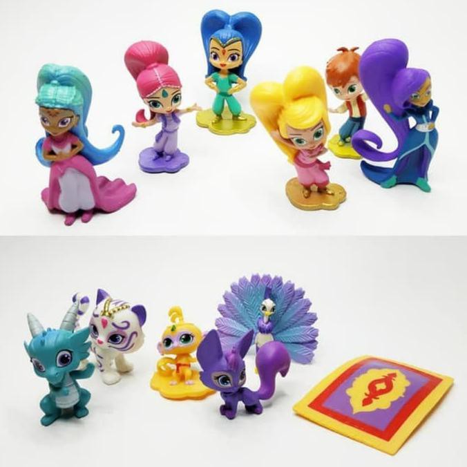 shimmer and shine toys set