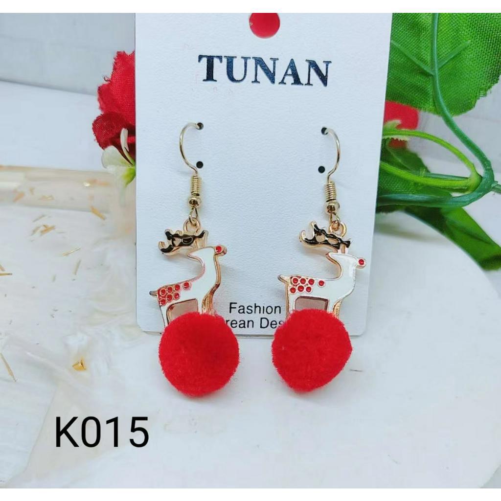 Anting Cantik Permata Perhiasan Fashion Y014/K015