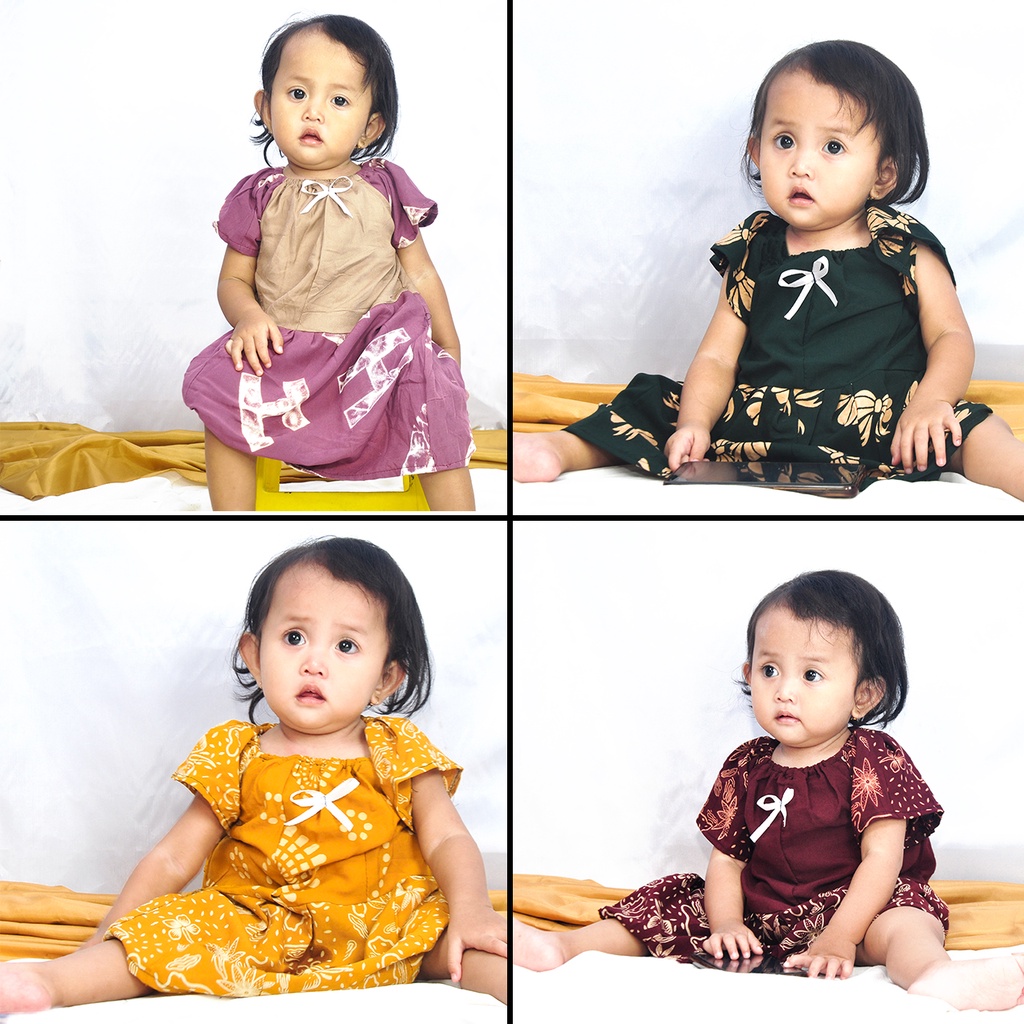 Dress / dress bayi lucu / baju bayi 2 th