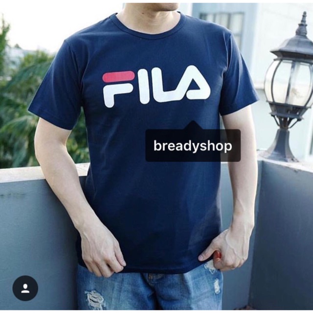 fila navy t shirt