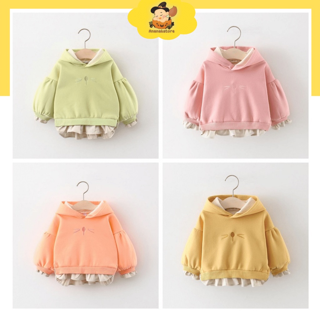 ANANAKSTORE - SWEATER  BAYI PEREMPUAN / Jaket bayi perempuan atasan bayi lucu kualitas premium