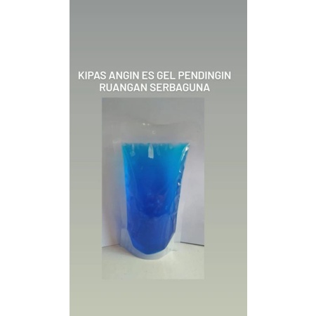 pendingin ruangan ice gel kipas angin, kipas angin AC air cooler dingin tahan lama umur panjang reusable Plus penggait kipas gratis