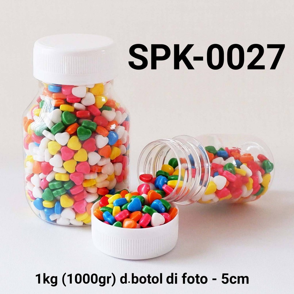 

SPK-0027 Sprinkles sprinkle sprinkel 1kg 1 kg kilo hati warna warni yamama baking grosir murah sprinkles cake dekorasi mutiara trimit decoration story sprinklestory sprinklesstory sprinkle story yamama baking
