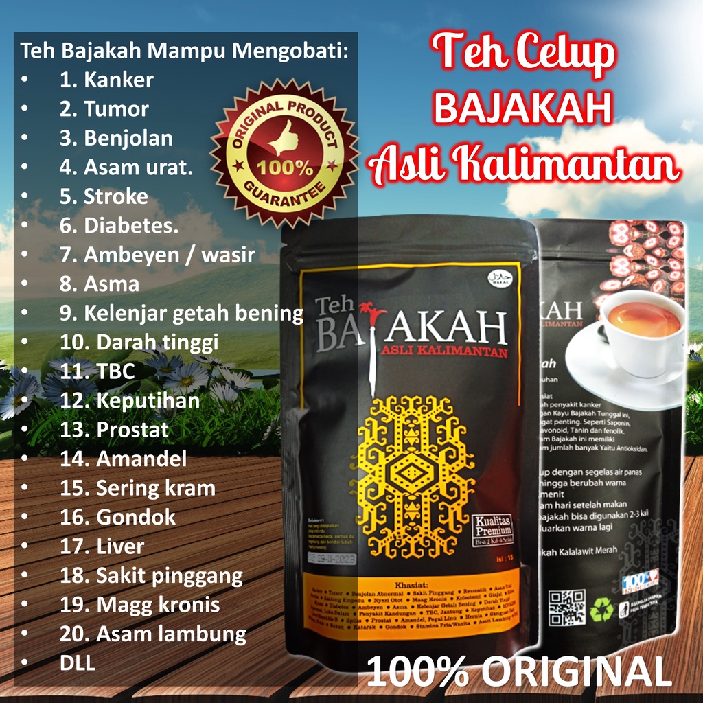 

TEH BAJAKAH PREMIUM ASLI KALIMANTAN